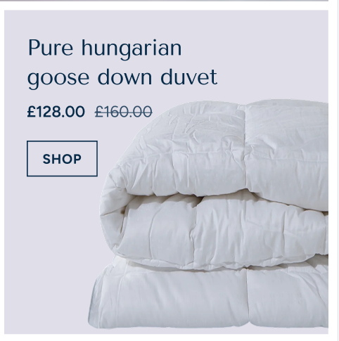 Pure hungarian  goose down  duvet