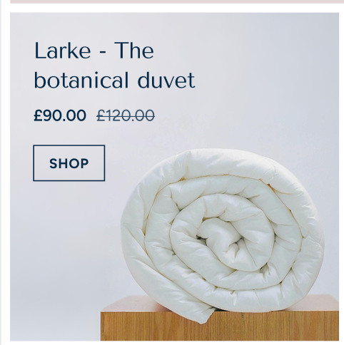 Larke - The  botanical duvet