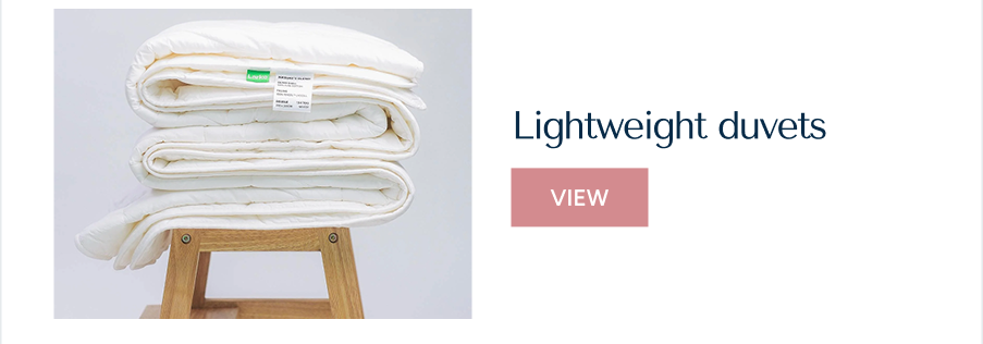 lightweight duvets for summer